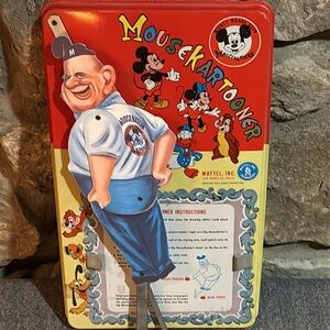 Disney Mousekartooner Metal Drawing Toy.